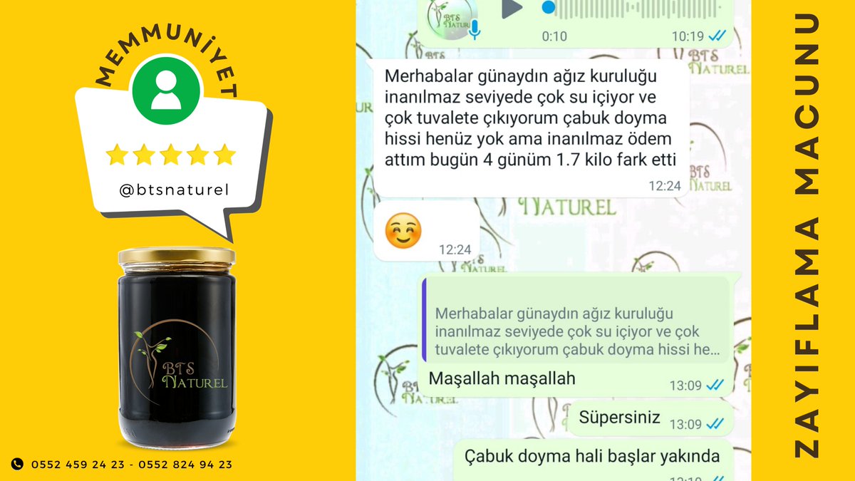 NaturelBts's tweet photo. #BTSNATUREL İLE HEM #ZAYIFLIK HEM #SAĞLIK
%100 #BİTKİSEL #KİŞİYEÖZEL https://t.co/OeeX8Adttl