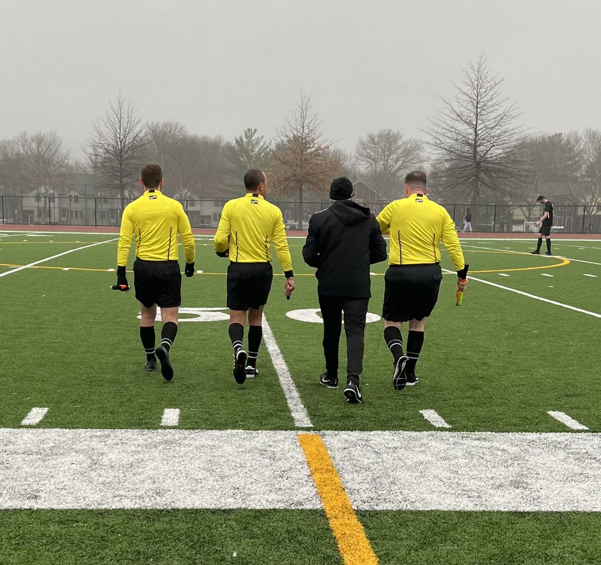 Over at Madison Park High School, ⁦@broadwaygunners⁩ vs ⁦<a href="/GPS_Omens/">FC Omens</a>⁩ has kicked off.