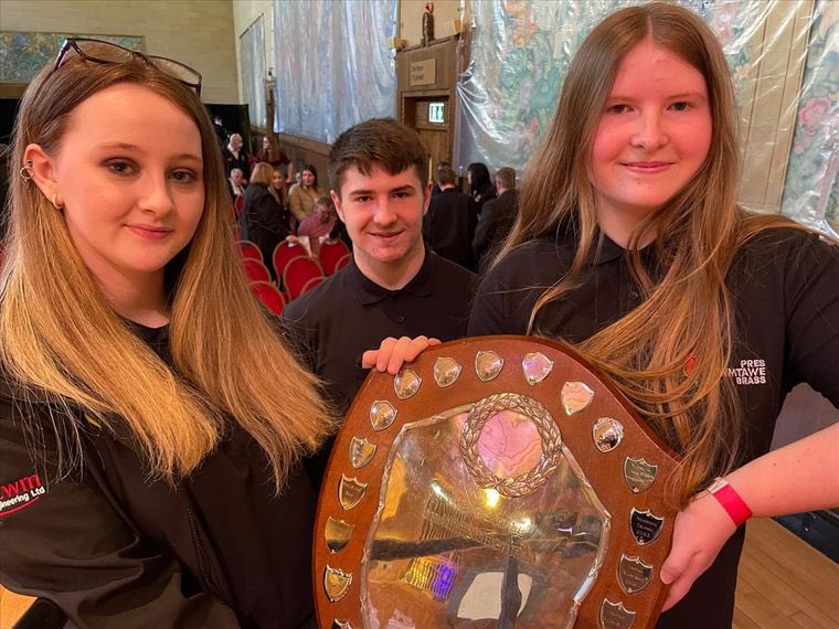 CwmtaweBrass's tweet photo. Thrilled with an amazing first place result after our first appearance in third section. Looking forward to returning to Cheltenham later this year! 

Huge congratulations to Sion Lloyd for his thoroughly well deserved soloist prize too. We’re so proud of you ❤️ https://t.co/avGZ6Cb7sg