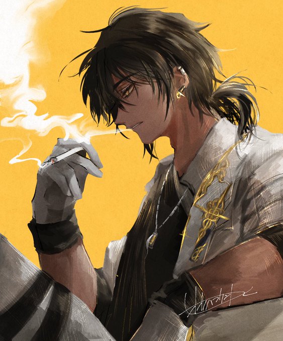 ソーンズ / 棘刺 #アークナイツ #明日方舟 喫煙妄想 」|オオノ