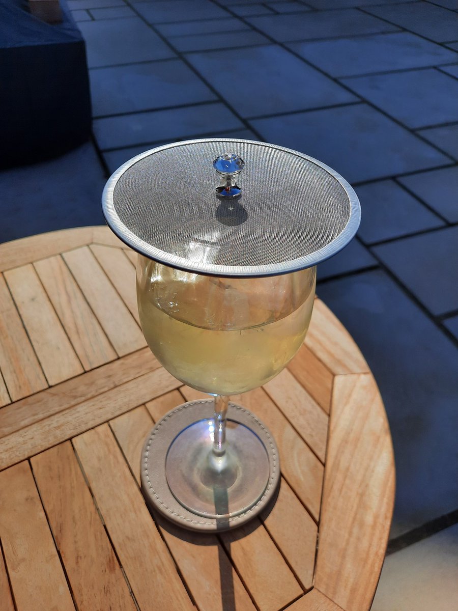 Sun is shining so time to get my Tipple Topper out!🌞 #sun #wine #garden