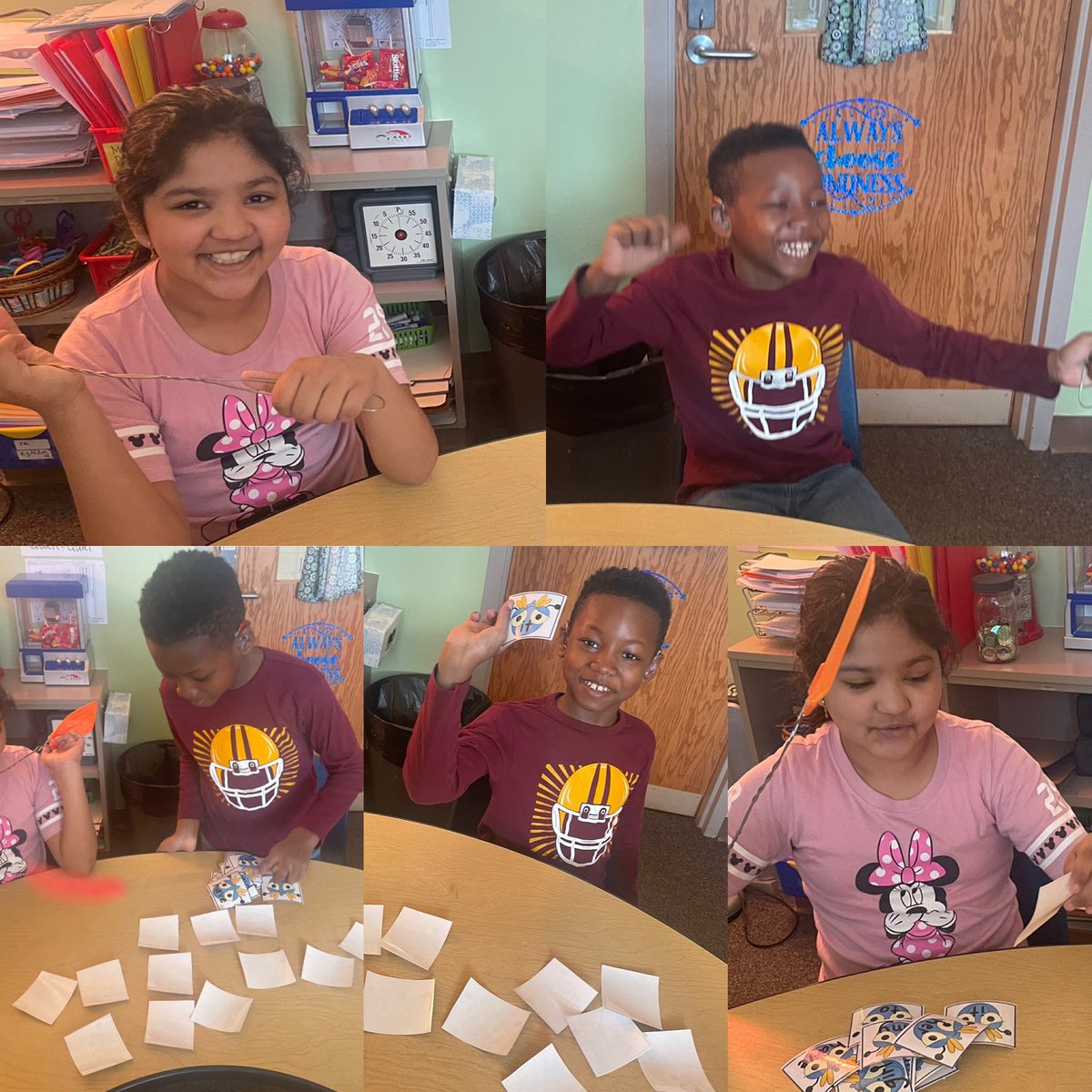 braknchell's tweet photo. Pre spring break vibes while swatting at some sight words #TeamTussing https://t.co/U1jw3Faydu