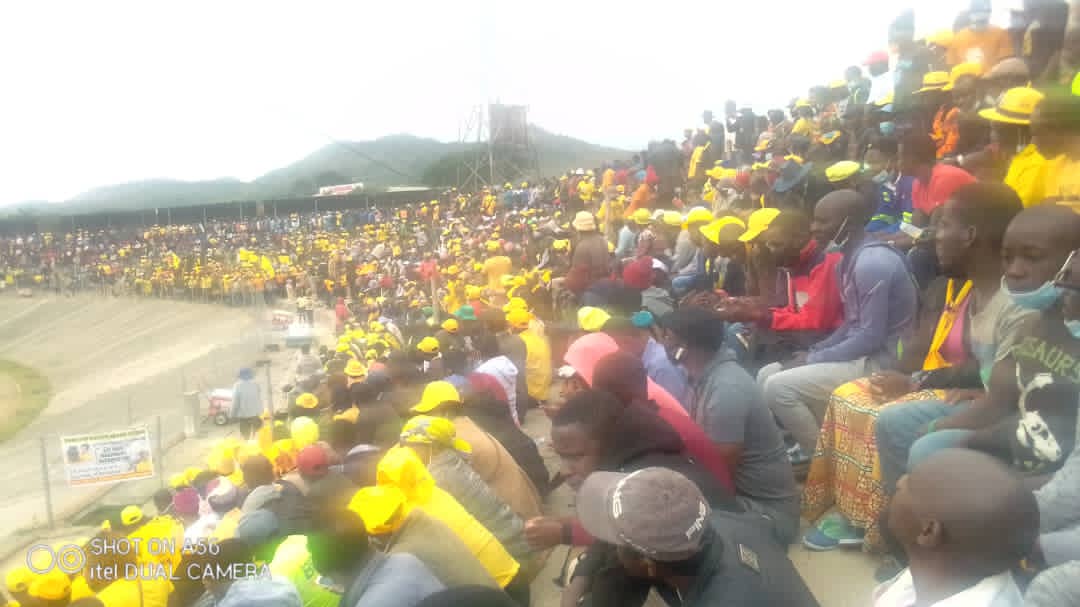 One thing about Mutare, same thing about <a href="/KarenyiKore/">Lynette Karenyi-Kore</a>, it never disappoints President Chamisa <a href="/nelsonchamisa/">nelson chamisa</a> and the people's movement.

35,000 is topped by several thousands. If <a href="/MKomichi/">Morgen Komichi MDC-Tsvangirayi</a> was counting he would say we have 500,000