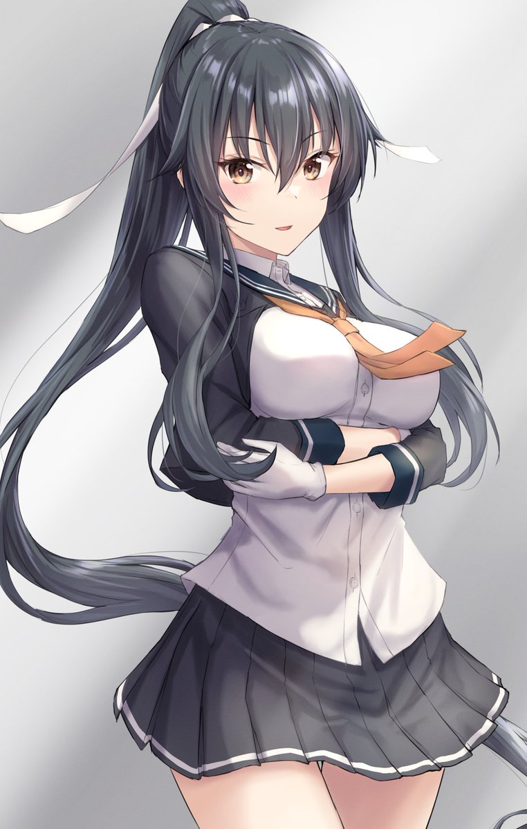 艦これ「矢矧さん
#艦これ 」|ものくのイラスト