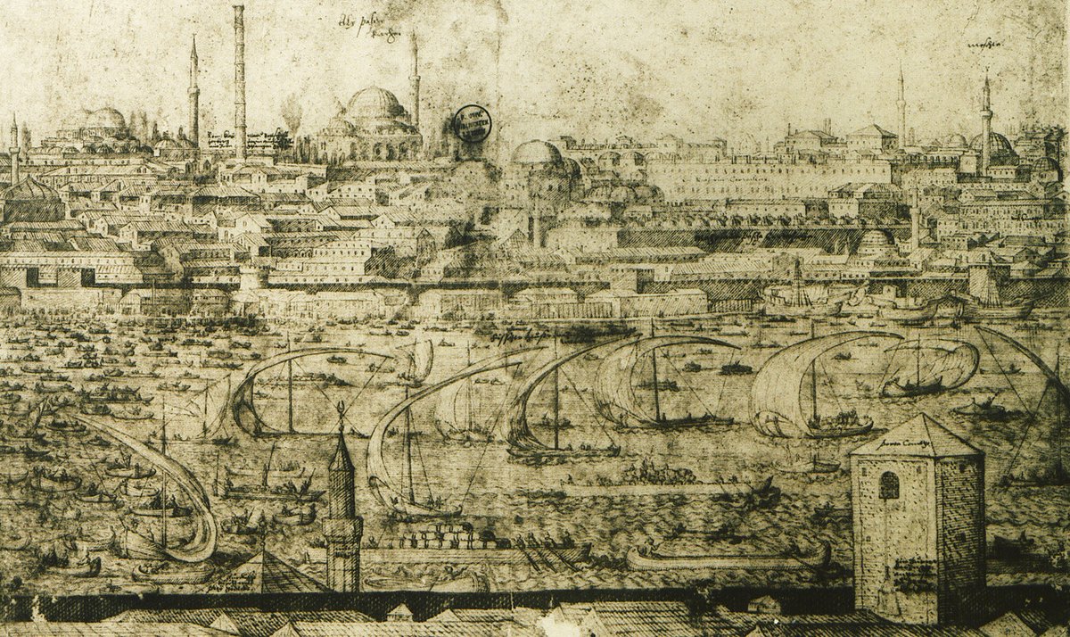 thehiddenfaceof's tweet photo. Melchior Lorichs' Panorama of Constantinople, 1559

Let's name each thing in his drawing :) https://t.co/uDRxfGmwoE