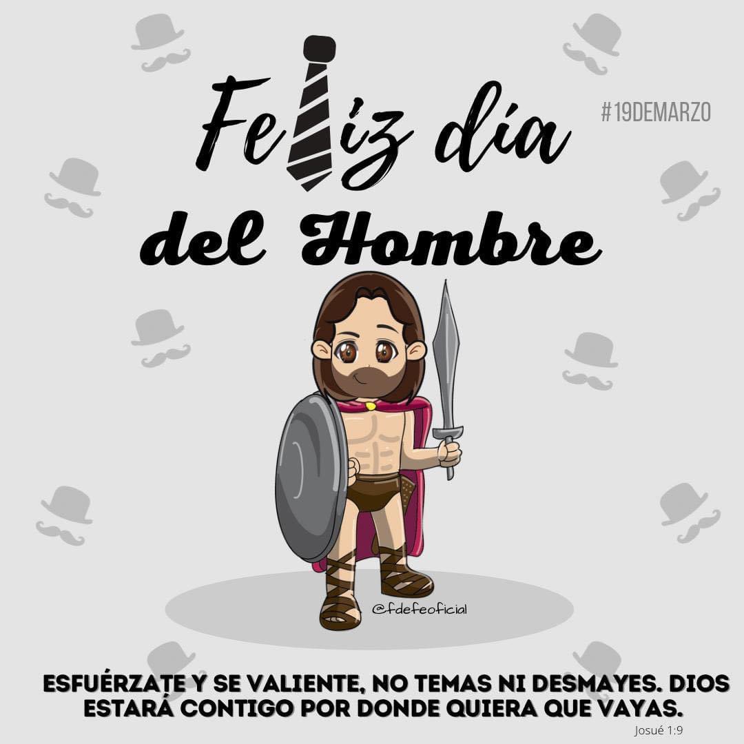 SulayBuitrago's tweet photo. Gracias a Dios por todos los hombres valientes y esforzados! aquellos que cada día se levantan para amar, proveer, cuidar y proteger a su familia! Hoy los honramos hombres de valor! Dios los bendiga! 🙌🏻♥️
Josué 1:9
#felizdiadelhombre #19marzo #fdefe https://t.co/mRNtBt7eYY