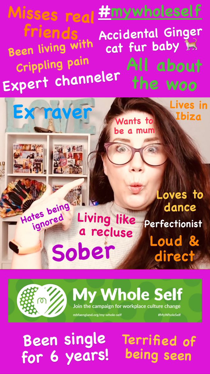 theexpcollect's tweet photo. Yesterday there was an @MHFAEngland campaign on supporting #mentalhealth in corporate culture - Being the founder of this company & our focus on well-being I thought I would share my #mywholeself selfie with you lovely lot - note the ‘terrified of being seen’ 🤯 #letsbebrave https://t.co/SU7antjROf