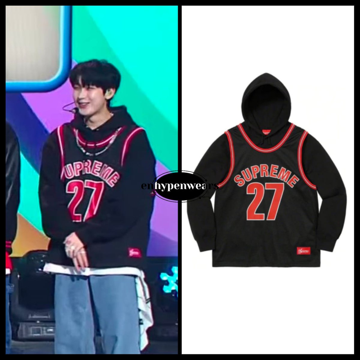 ★Enhypen SUNOO着用品★【KANCO】KANCO FULL LOGO SWEATSHIRT ☆Enhypen SUNOO着用品☆【KANCO】KANCO FULL LOGO SWEATSHIRT