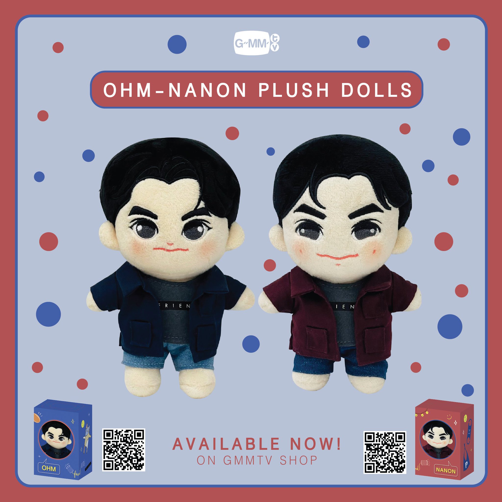 OHM PLUSH DOLL | ตุ๊กตา โอม JIMMY PLUSH DOLL | ตุ๊กตา จิมมี่