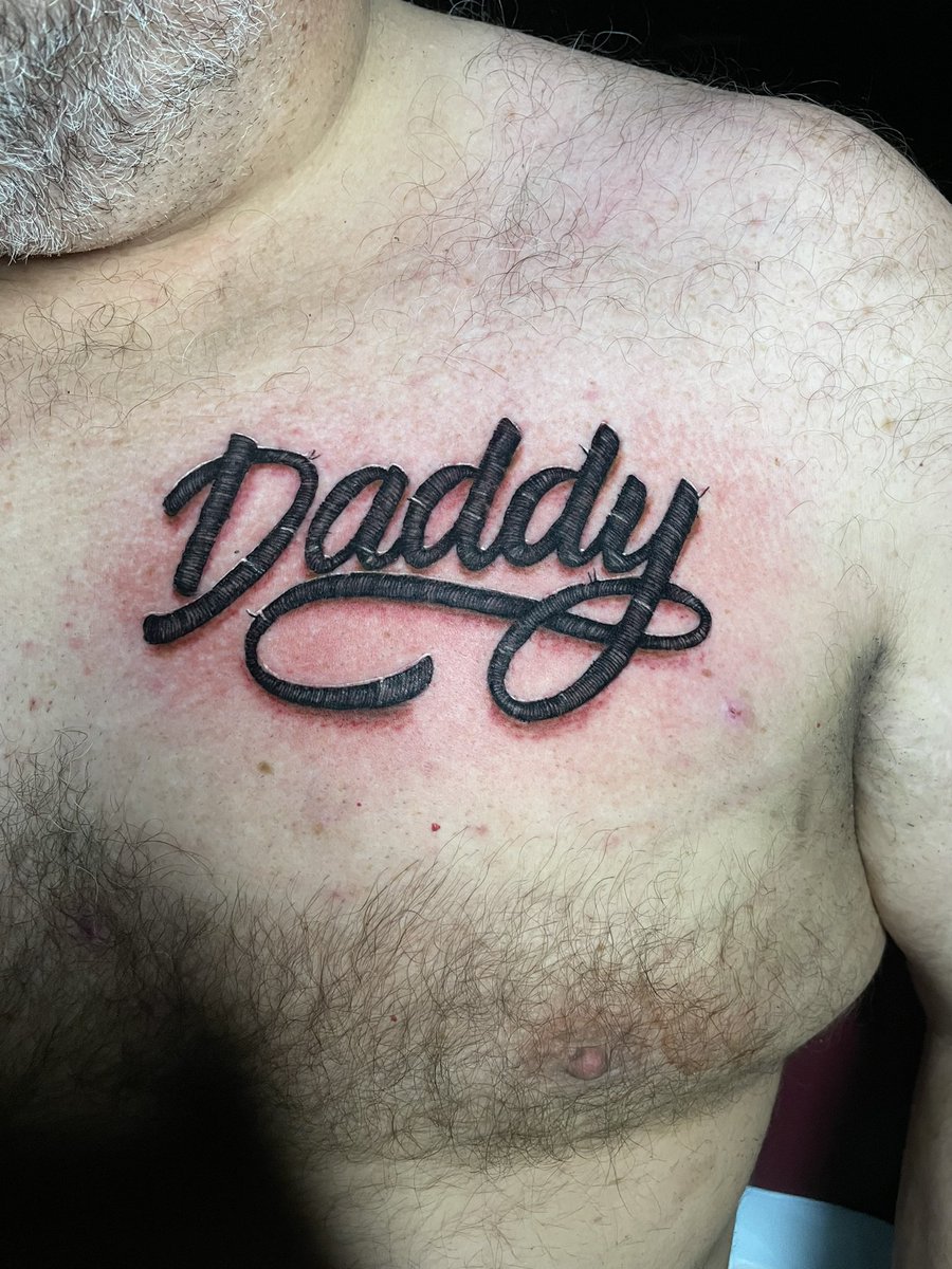 #embroiderytattoo #embroidery #daddy #flipshadestattourist #flipshades #longlivetattoocollective