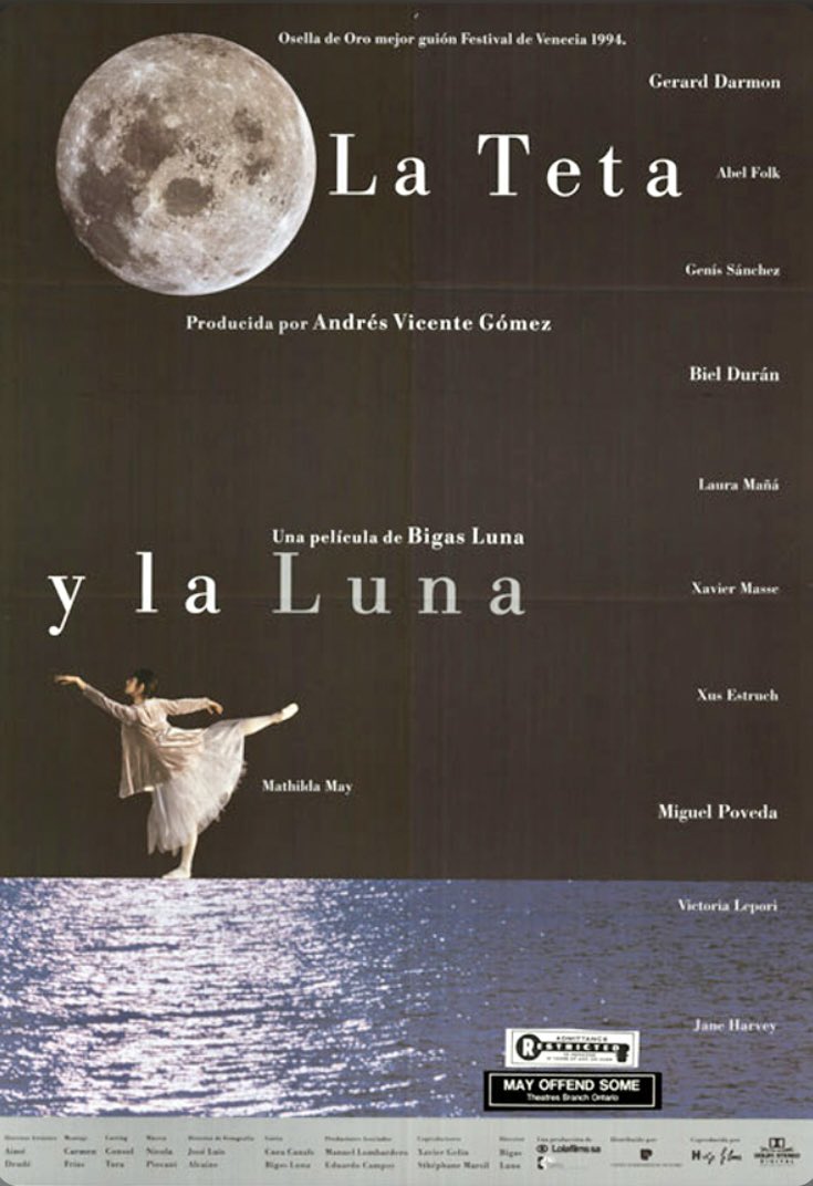 Hoy cumpliría 76 años Bigas Luna. 
Top 4 Bigas.