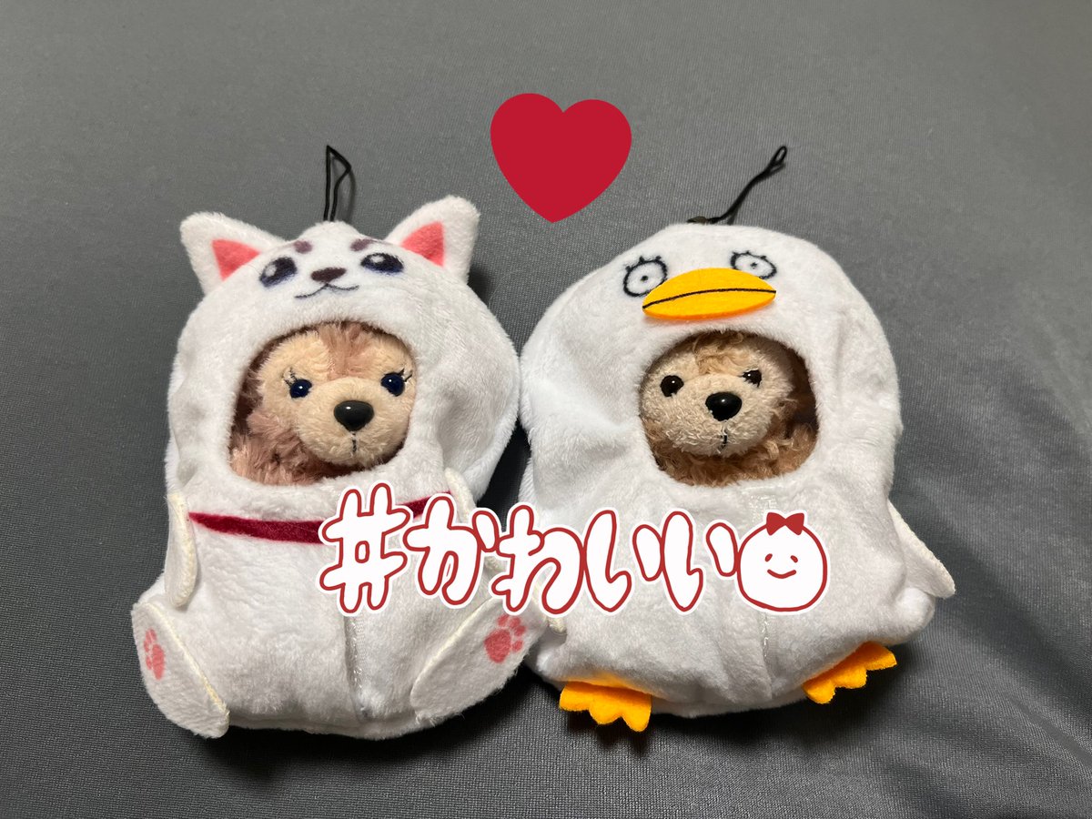 gin361's tweet photo. パペラ着ぐるみ買ったんだけど、大好きなダッフィーを入れてみたら割とジャストフィット❤️❤️
めっちゃかわいい😍
好きなもの同士が合わさってもう最高のグッズができた🤦‍♂️💕 https://t.co/cm3xdIACLD