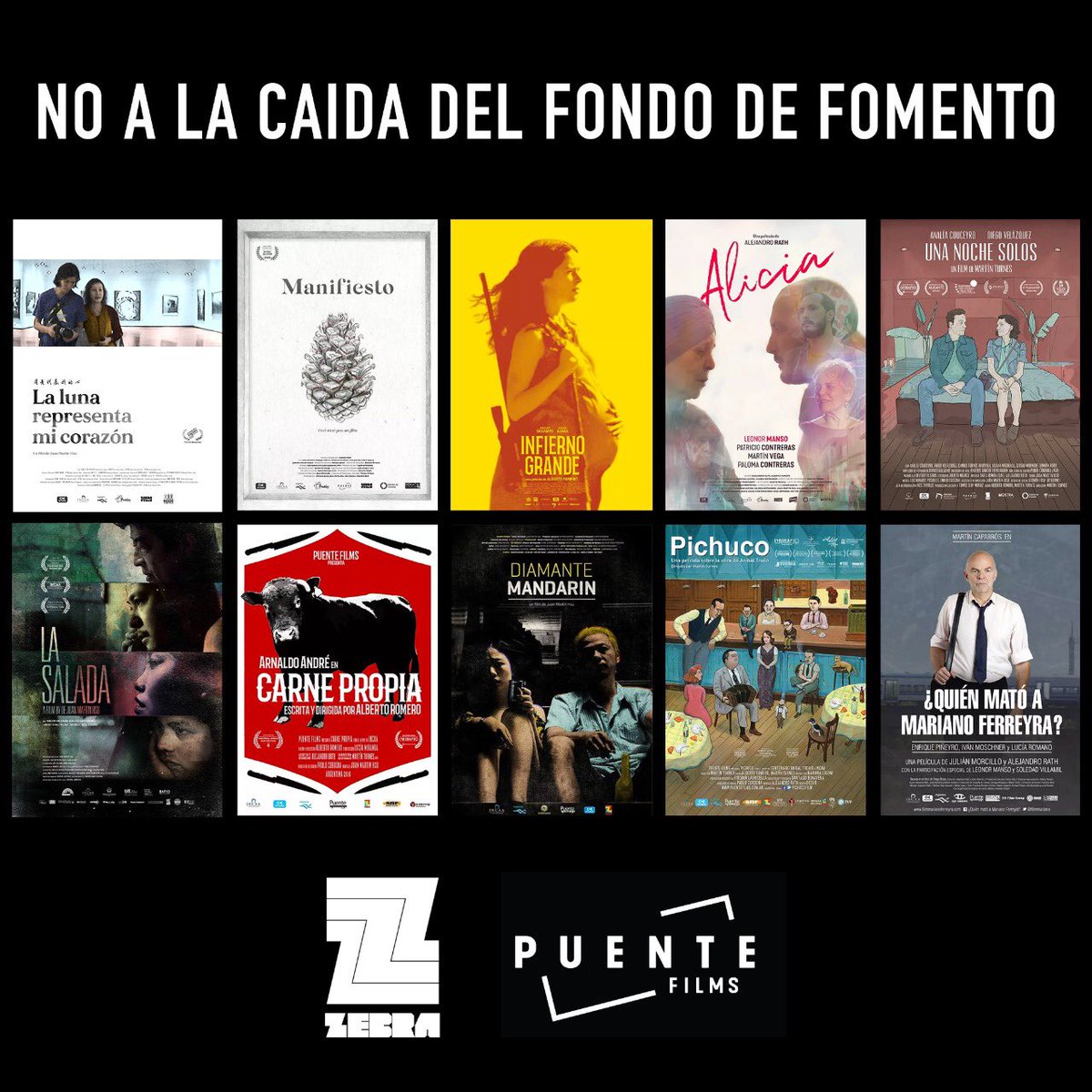 puentefilms's tweet photo. Nuestras películas se hicieron con el apoyo de @INCAA_Argentina 
 
#CineNacional #CineArgentino #Cine #FondoDeFomento #INCAA #Industriasculturales #CulturaNacional #CulturaArgentina #SoberaniaAudiovisual https://t.co/Axg050Rn5T