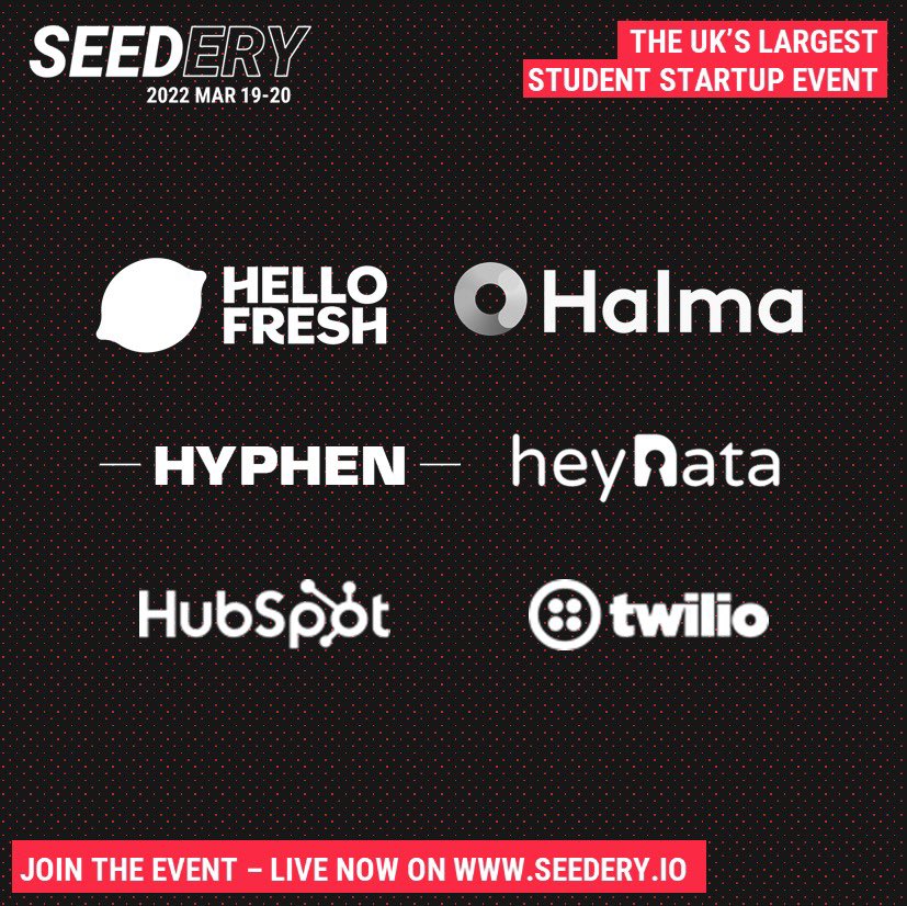 🚀 Join the <a href="/seederyio/">seedery</a> 2022 recruitment fair in 10 minutes to land your dream job!