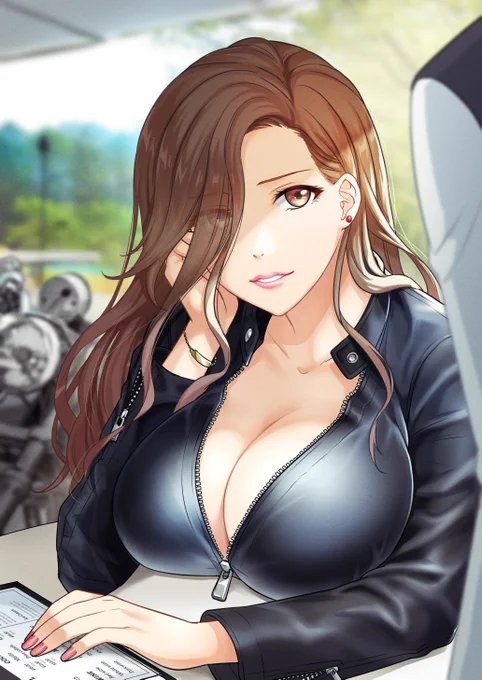 のせてくるお姉さん②

「オススメある?」 