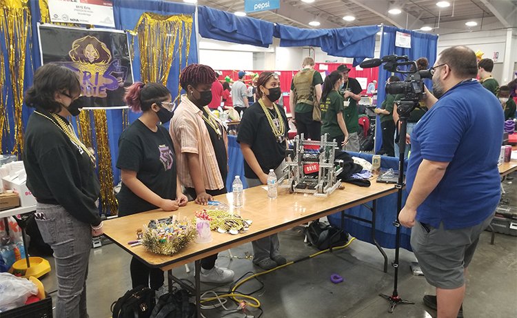 So proud of our Freedom Robotics Teams!  A newly assembled team that made it to the VEX State Championships in the first year is a force to be reckoned with. GREAT JOB!