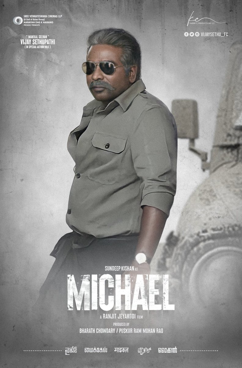 VijaySethu_FC's tweet photo. #Michael 🔥🔥

#VijaySethupathi @sundeepkishan @VijaySethuOffl @jeranjit  🔥🔥
@VijaySethu_FC https://t.co/FenZZ7gJf0
