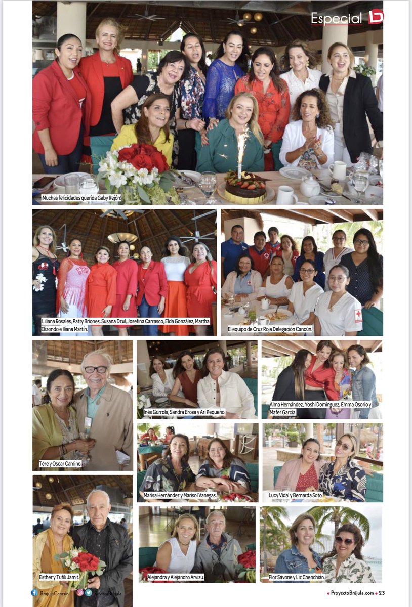 ProyectoBrujula's tweet photo. #Especial

La Cruz Roja Cancún celebra desayuno con causa en el hotel Fiesta Americana Coral Beach. El evento estuvo organizado por las Damas Voluntarias, y su presidenta Mariana Jamit.

👉 Páginas 22 y 23 https://t.co/feTnuGI5WO https://t.co/79IJzwVyUh