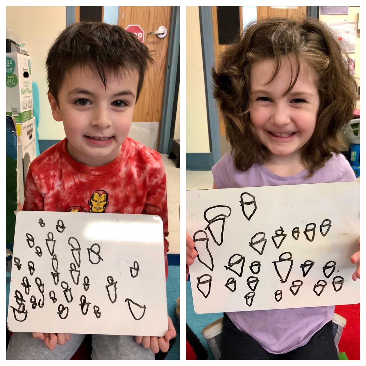 ConnellsCrew's tweet photo. It was our first time drawing ice cream cones, and they came out amazing! 🍦 #graphicspractice #ToolsoftheMind @FSDVikings https://t.co/jL9du0E3m0