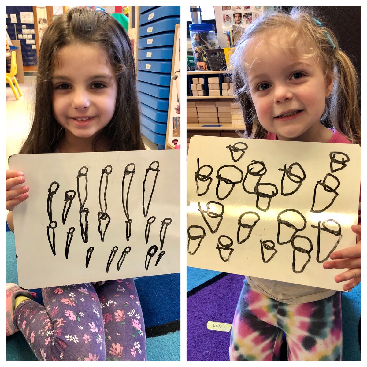 ConnellsCrew's tweet photo. It was our first time drawing ice cream cones, and they came out amazing! 🍦 #graphicspractice #ToolsoftheMind @FSDVikings https://t.co/jL9du0E3m0
