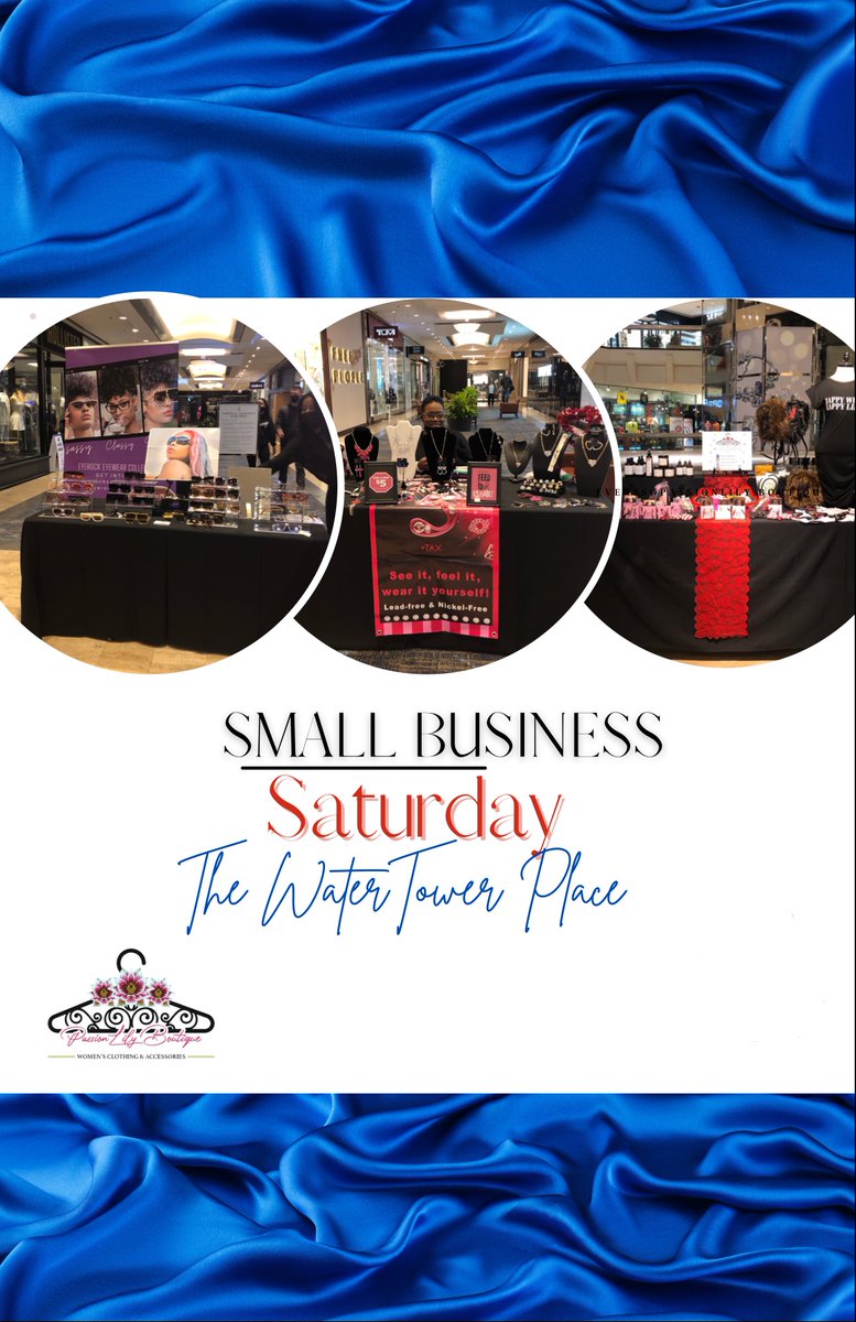 Stop by this Saturday to support your local boutique for a one-day weekend event with @PassionLilyBoutique! 

#WaterTowerPlace #SmallBusiness #ShopLocal #ShopSmall #popupshops