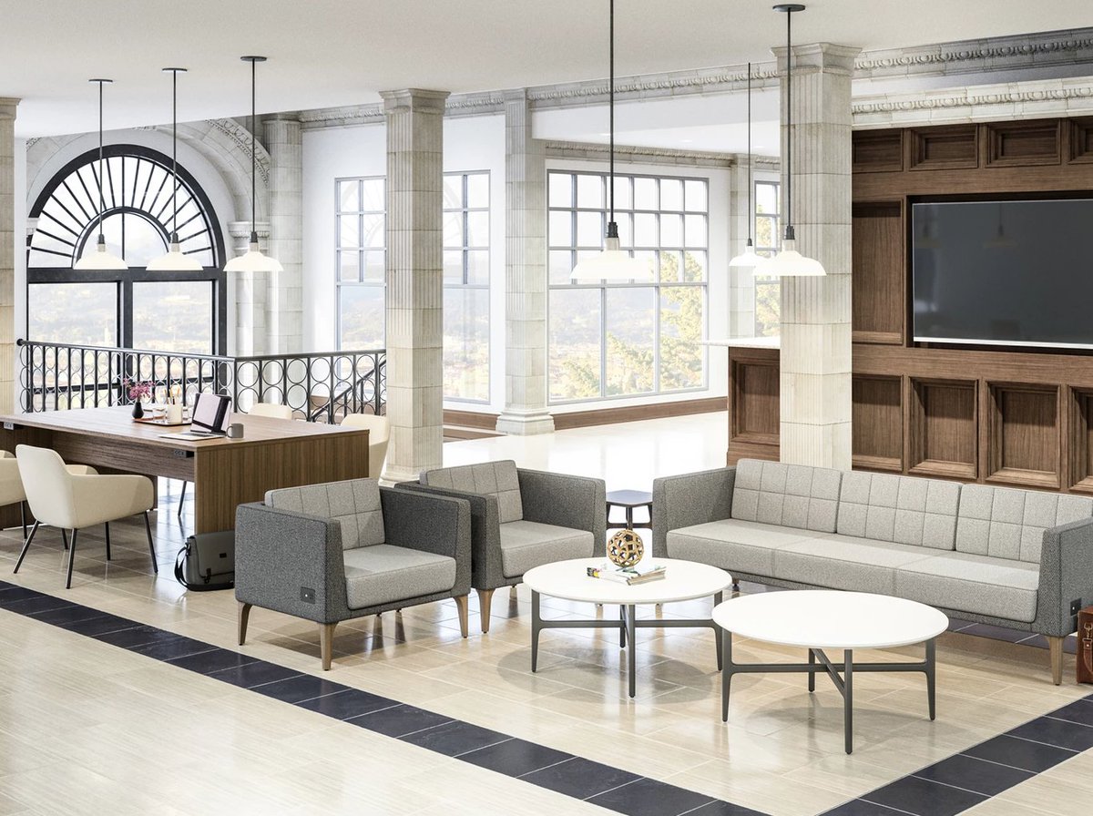 CFS_MplsMN's tweet image. Create spaces to collaborate, alcoves to unwind or inviting office environments with Arwyn’s comprehensive collection of lounge, guest seating and tables. Call CFS at 952-922-6683 for more information. #TotalWorkplaceSolutions