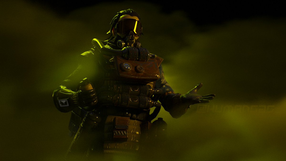 humansas_'s tweet photo. Breathe it in. 

#ApexLegends #ApexLegendsFanart #caustic @thejbblanc https://t.co/AiFoZrbHZr