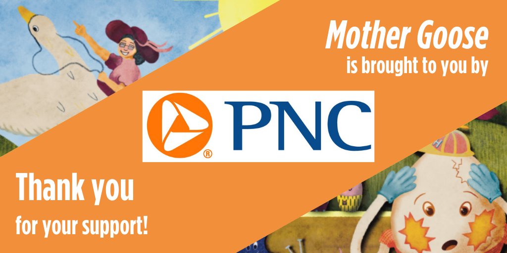 I_Stage's tweet photo. We would like to give a special shout out to our ‘Mother Goose’ sponsor, @PNCBank, for helping to make the world premiere of this new, music-filled take on a beloved, classic story possible. Thank you to everyone at PNC for your support! https://t.co/gfG2ZKsHm9