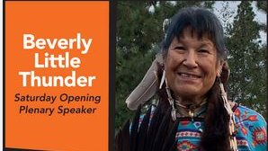 InannaPub's tweet photo. TODAY! #BeverlyLittleThunder, #author of "One Bead at a Time", gives the opening plenary at the 34th National #LGBTQTaskForce Creating Change Remixed Conference! More: https://t.co/z0ymvLOWuc #FemLitCan #FeministThought #2SLGBTQIA #IndigenousFeminism #memoir #DiverseReads #books https://t.co/RwcPSjtp6j