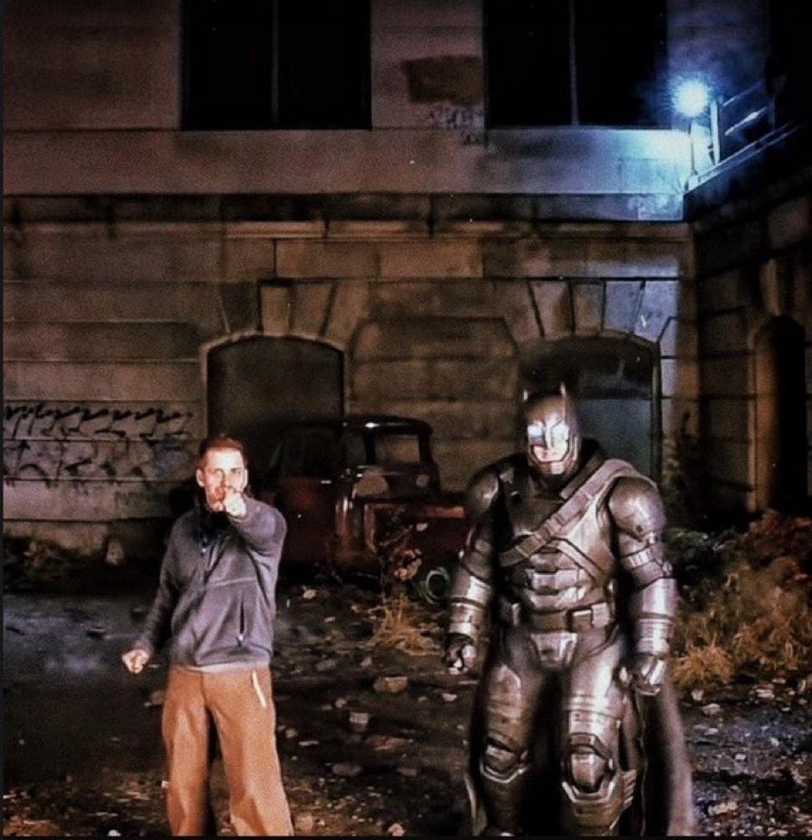Batfleck and the Boss! #RestoreTheSnyderVerse