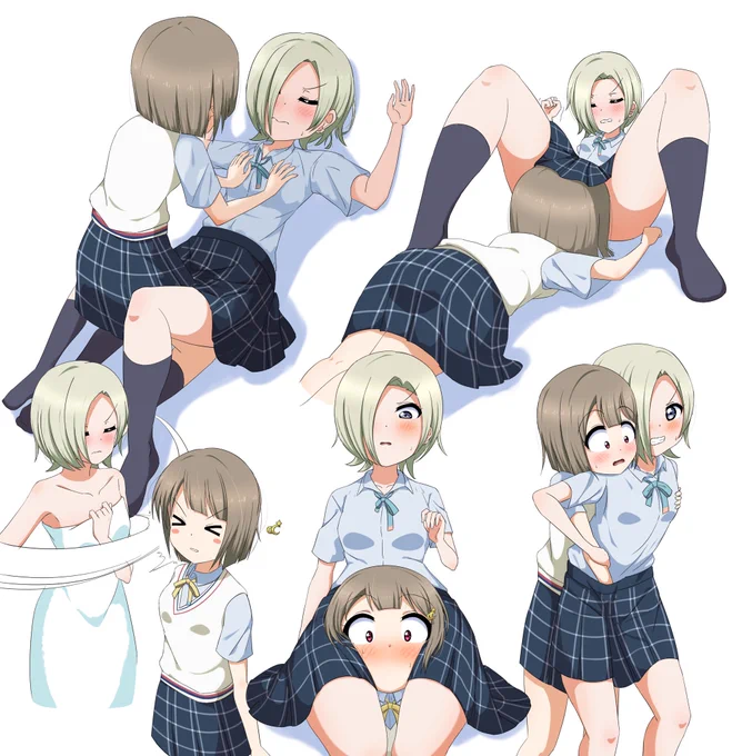 ラッキースケベに目覚めたかすみん
ミア・テイラーちゃん 