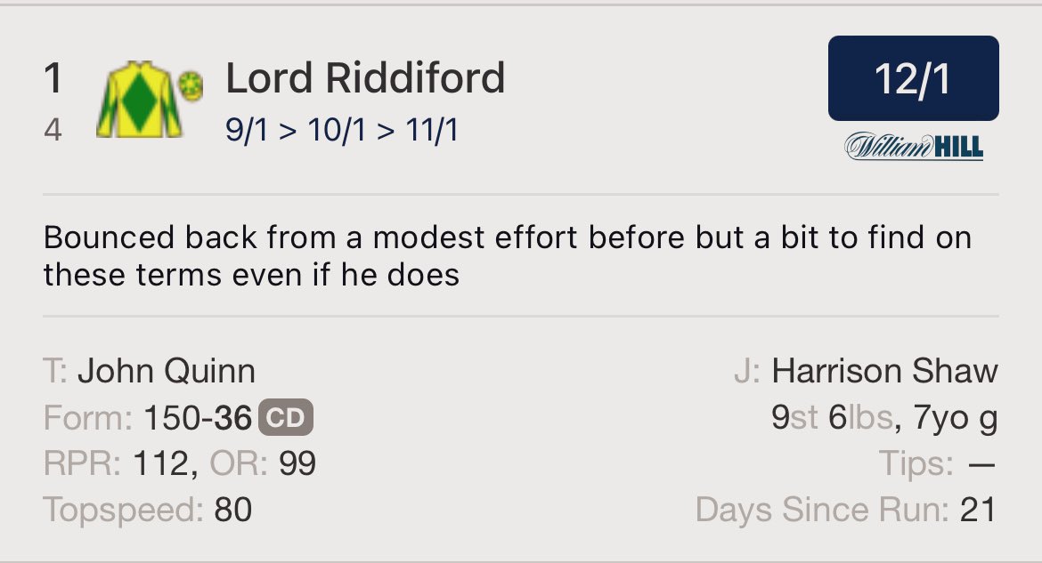 shaw_harrison's tweet photo. I’m heading to @WolvesRaces today for X2 rides #Copake runs at ⏰4.55PM for @HerringtonRace and #LordRiddiford runs at ⏰6.30PM for @johnquinnracing the best of luck to both connections today #HS #Goodluck ☘️☘️🐎🐎 https://t.co/naNWZSRc53