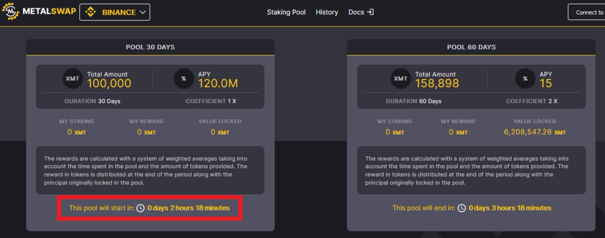 DenariaHub's tweet photo. New BSC Pool is coming to town 👀👀

#MetalSwap https://t.co/6bBCK8ix0p