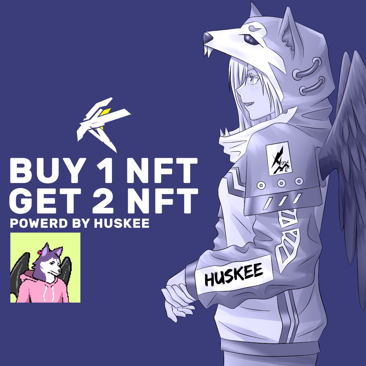 Koume_Gin's tweet photo. COMING SOON!
Get 1 Koume + 1 Huskee by @haloversa https://t.co/g5HqKYxzs2