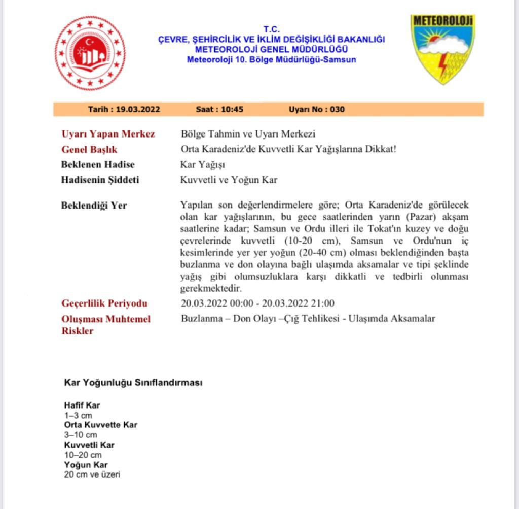 T.C. Samsun Valiliği tweet media
