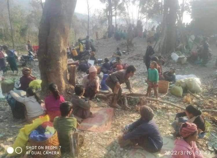 The heavy offensive against Chinland Defence Force – Kanpetlet by LID - 55 of Myanmar’s junta army aided by artillery shelling from Kyauktu artillery in Magwe and LIB – 274 from Mindat in Chin State has led to a loss of CDF – Kanpetlet’s headquarter and displacing thousand. 

1/3