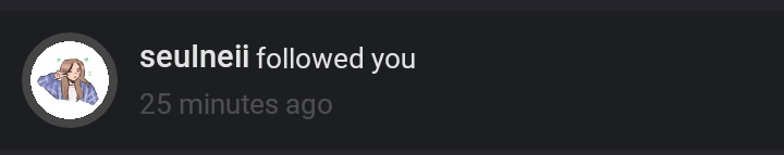 chaejicheji's tweet photo. YALL this is so crazy, world star seulneii follows me😱😱 #successfulfan🙏 https://t.co/J9fjs3EOIU