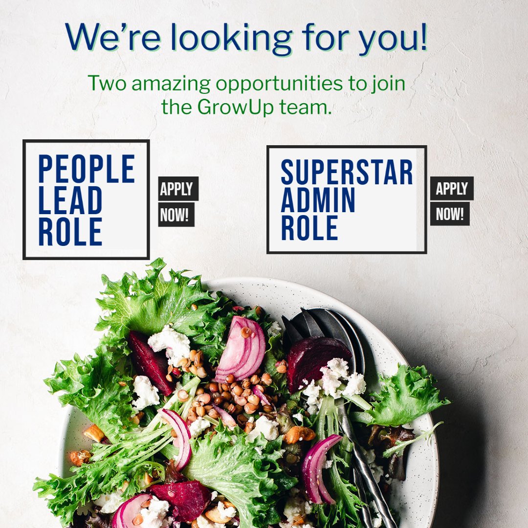 GrowUp_Farms's tweet image. Could we be looking for you👀

⭐SuperStar Admin Role

💚People Lead

Find out more about each role and apply via our website. apply.workable.com/growup-farms/ 

#hiring #jobrole #adminrole #peoplelead
