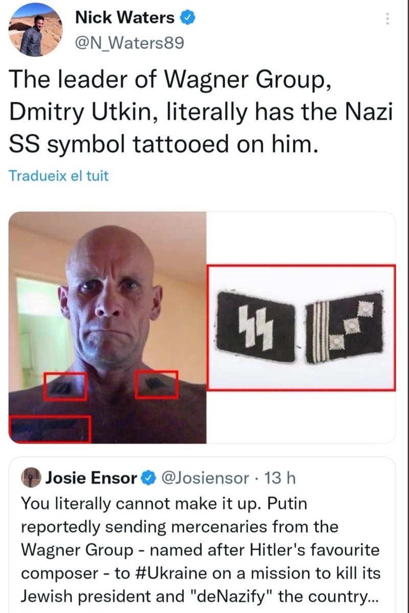 Federicoayuda's tweet photo. @angies_spiral @europapress Mira más rusos nazis https://t.co/lemMnij4d7