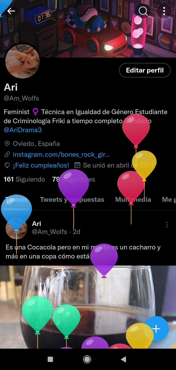 Am_Wolfs's tweet photo. Tengo globitos !!! https://t.co/53KhAZHVEb