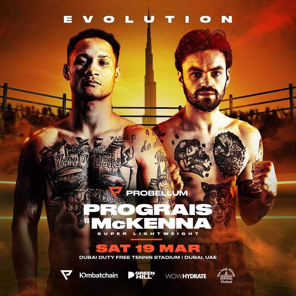 It's War day 🔥🔥🔥🔥

<a href="/RPrograis/">Rougarou</a> v <a href="/Tyronemck/">TyroneMcKenna</a>
Live on Eurosport 2 from 5:45pm

Can Tyrone upset the odds and beat the former World Champion?

Due in ring around 6:20pm

#PrograisMcKenna