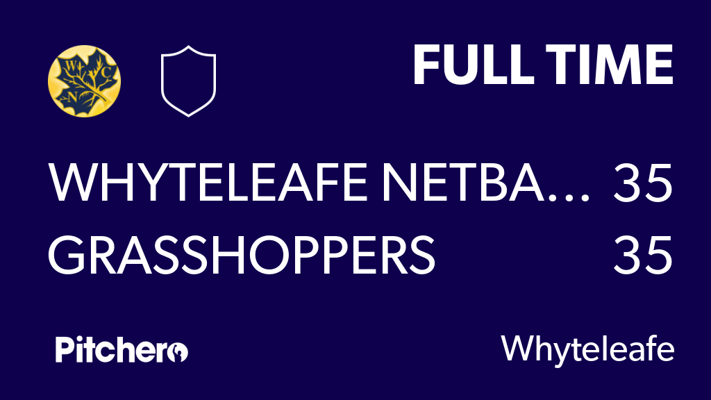 Whyteleafe Netball tweet media