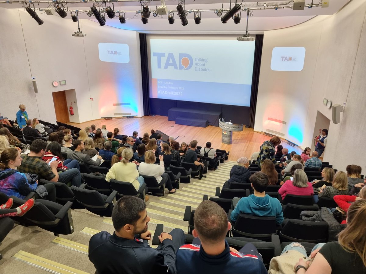 DiabeticDadUK's tweet photo. I'm in the Royal box #TAD5 https://t.co/8iAxhsPiRj