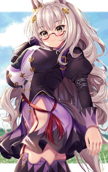 ビワハヤヒデ #ウマ娘プリティーダービー 
勝負服のデザインがとても好きです 