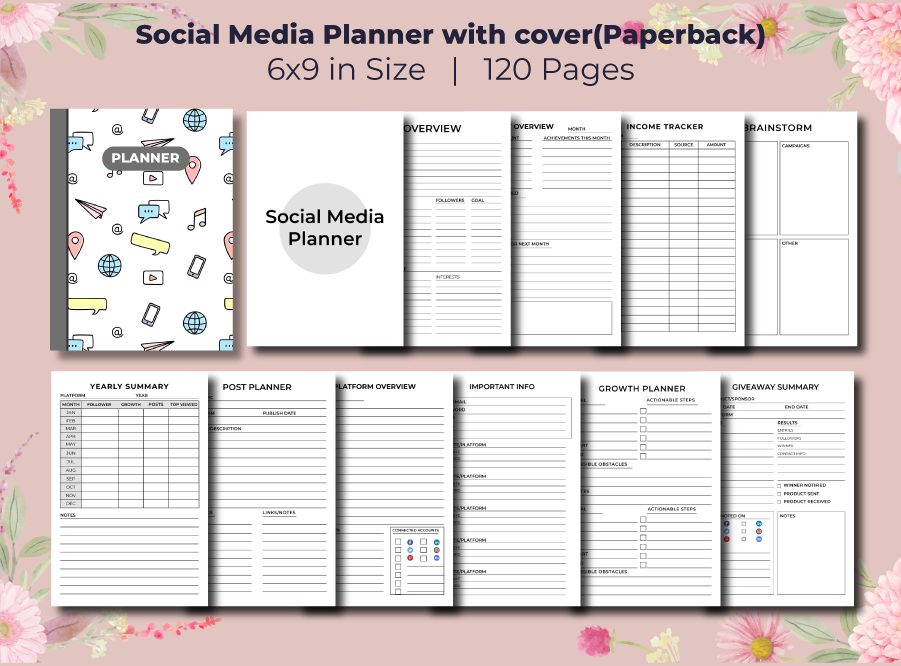 sifat_evan's tweet photo. Social Media Planner. Use these page templates to plan your social media posts, keep track of your expenses, and brainstorm trends and campaigns
Download link-https://t.co/ozuaJ0wqob

#kdp #cover #diabetes #kdpamazon #kdpinterior #notebook #logbook #printdemand #lowcontent #print https://t.co/3Spy9yj11v