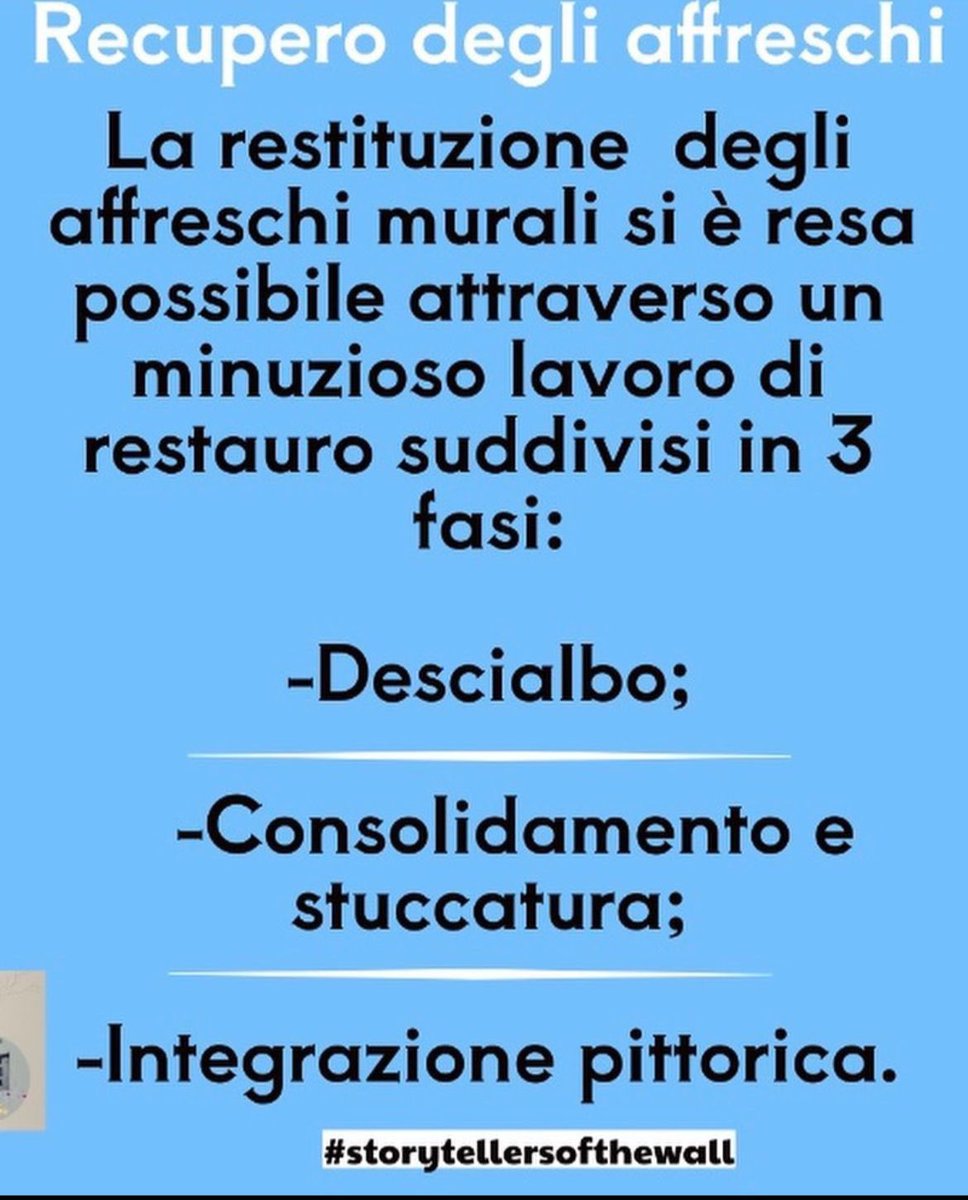 STOTW_3Asp's tweet photo. 📌Pillole di "restauro"
Durante i lavori di riqualificazione del Palazzo Ducale sono stati effettuati interventi di recupero delle incartate e degli affreschi. #asoc2122 #edcaserta #monithon #ascuoladiopencoesione #opencoesione #regionecampania #fesr #comunediparete https://t.co/sezvEzner6