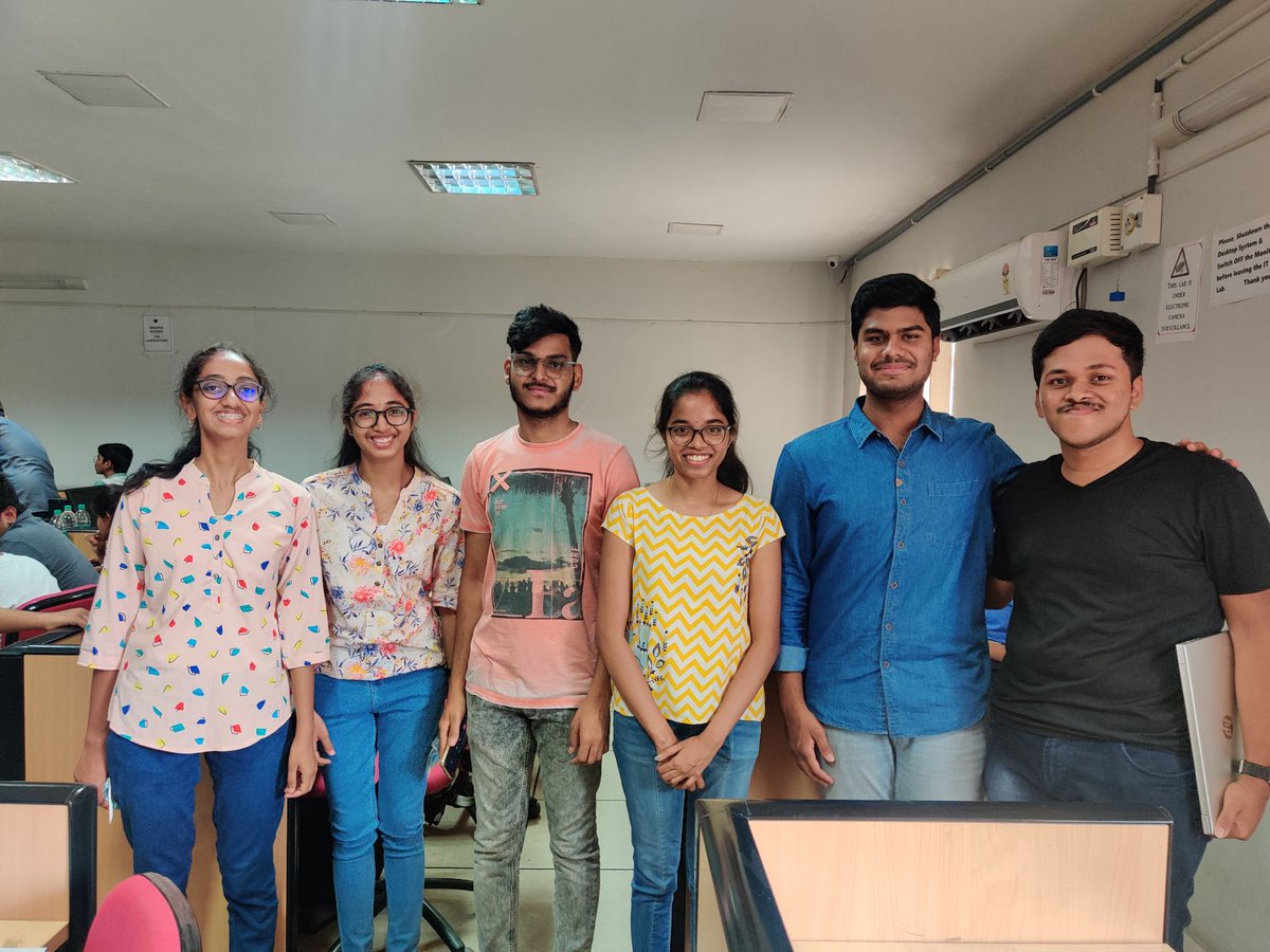 saai_tejaa's tweet image. Today was all about an Internal Hackathon for SIH-2022 at @HydUniv .
It was an amazing experience wherein our team developed and presented an MVP on an interesting problem statement.
#hackathon #Developer #programmers