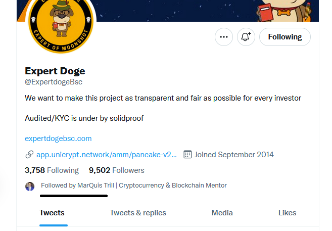 Expert Doge tweet media