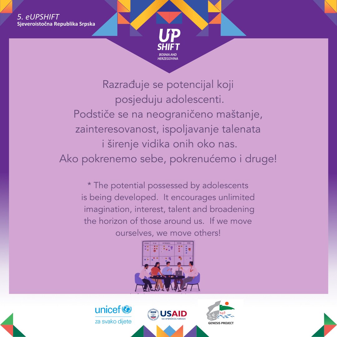 UPSHIFT Bosnia and Herzegovina tweet media