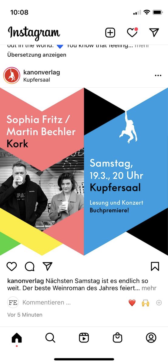 Heute!!! #leipzigpopup #buchmesse #leipzigerbuchmesse #kupfersaal #kanonverlag Es gibt noch Karten